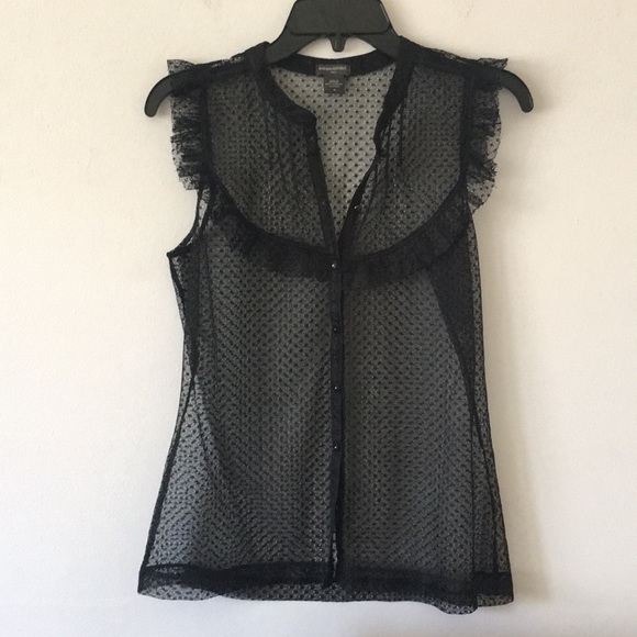 Banana Republic Tops - Banana republic see through Dressy Top. Medium